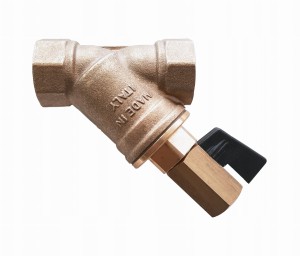 Filtr wody skośny osadnikowy z magnesem neodymowym 3/4"