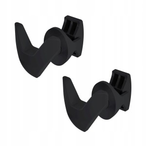 Haczyk uchwyt grzejnik TERMA wieszak VIP CZARNY x2